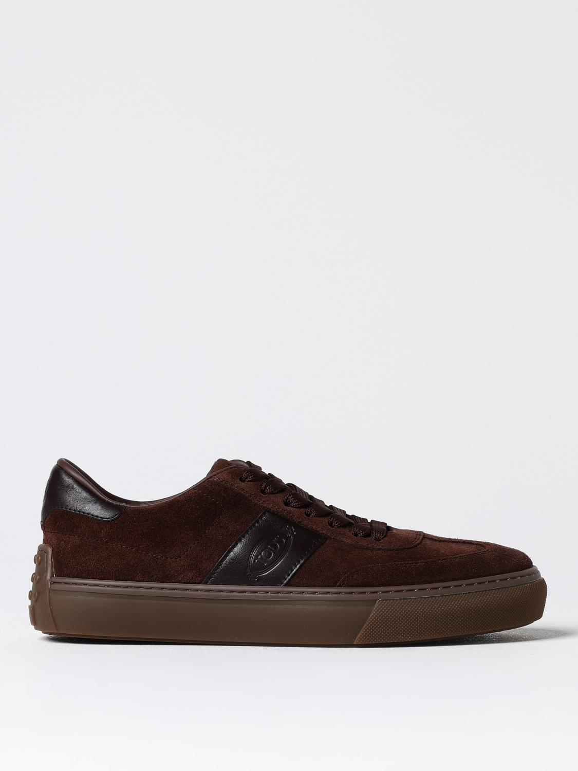 Shop Tod's Sneakers  Men Color Brown In Braun