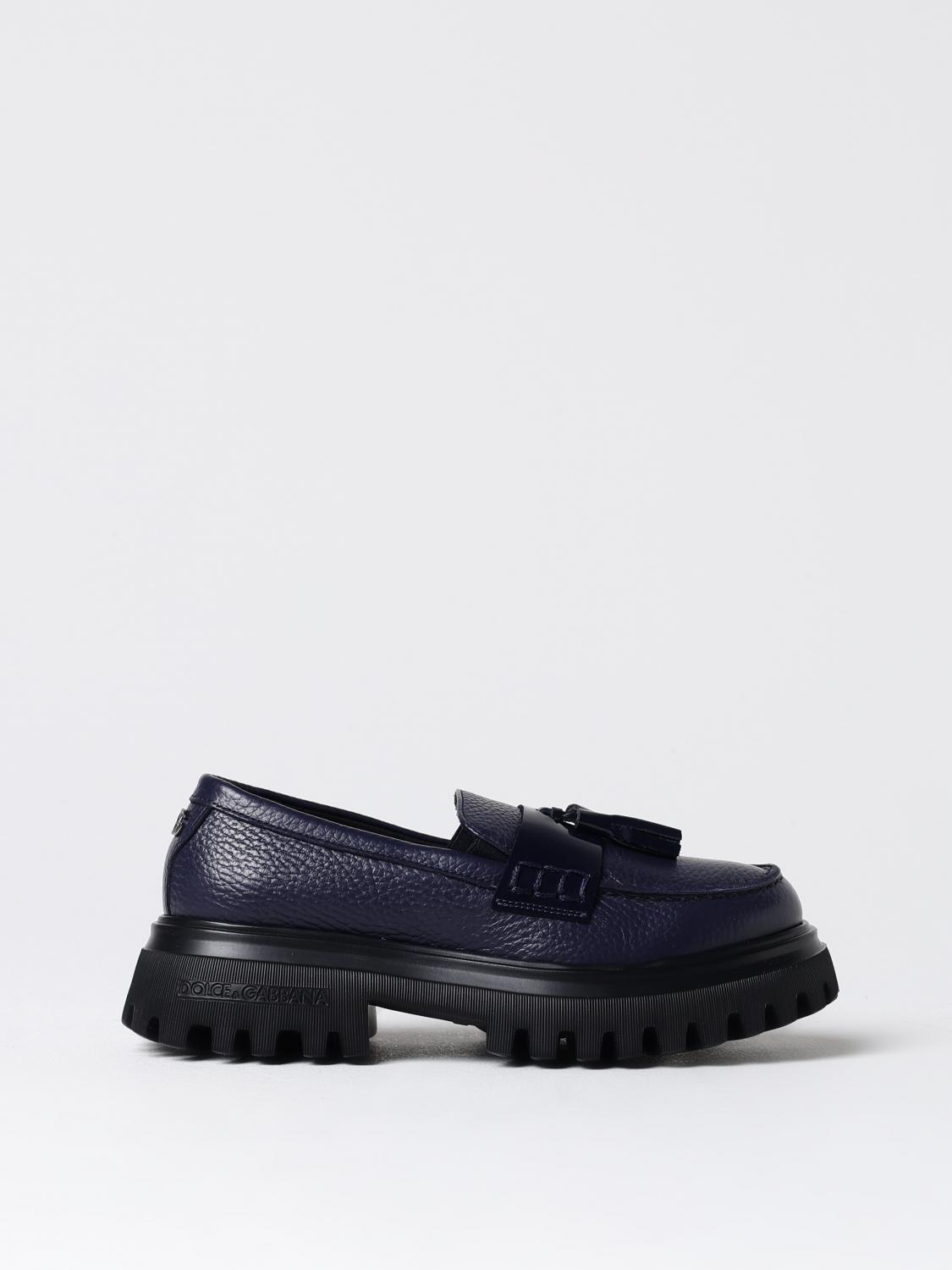 Dolce & Gabbana Shoes Kids Color Blue In Blue