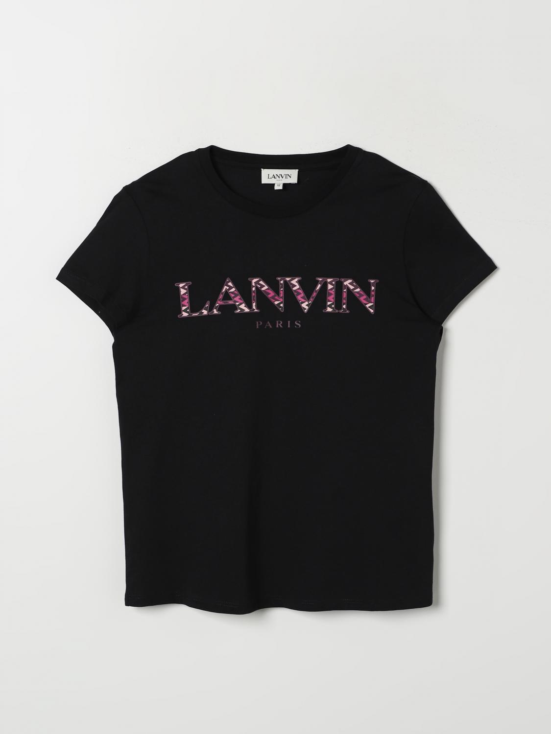 T-Shirt LANVIN Kids color Black