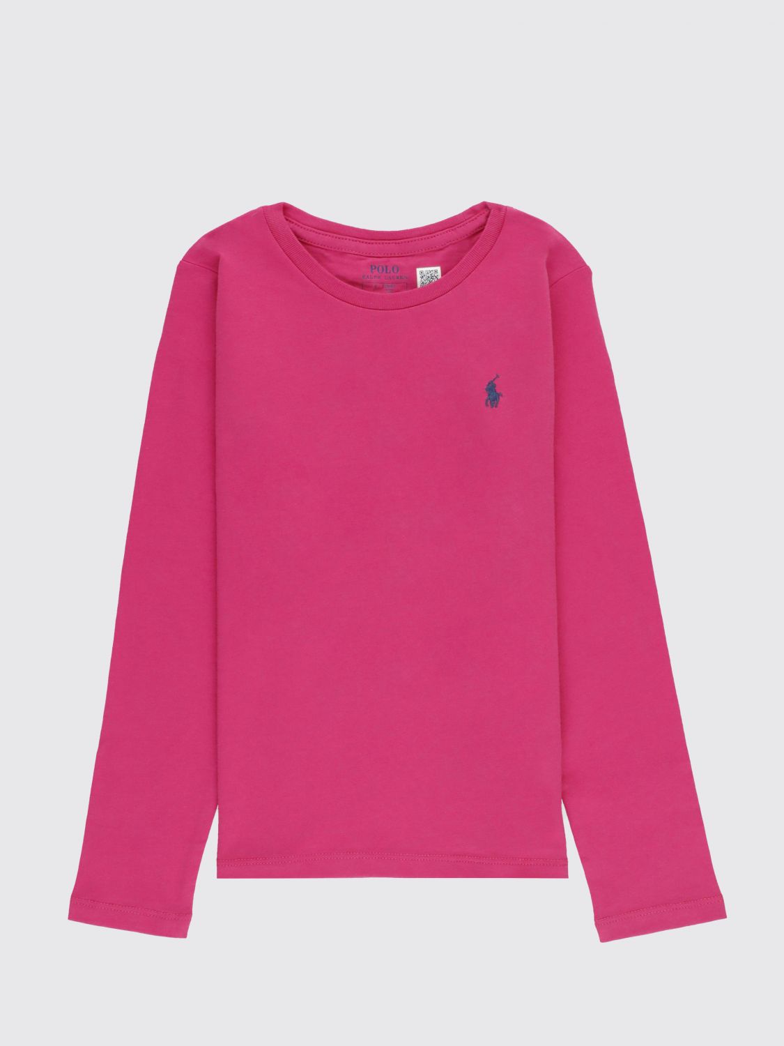 POLO RALPH LAUREN T-SHIRT POLO RALPH LAUREN KIDS COLOR FUCHSIA F93477007