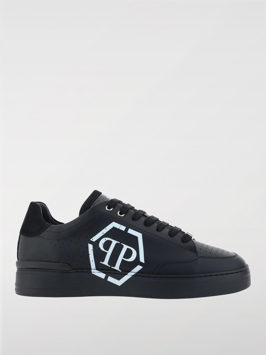 Shop Philipp Plein Sneakers  Men Color Black In Schwarz