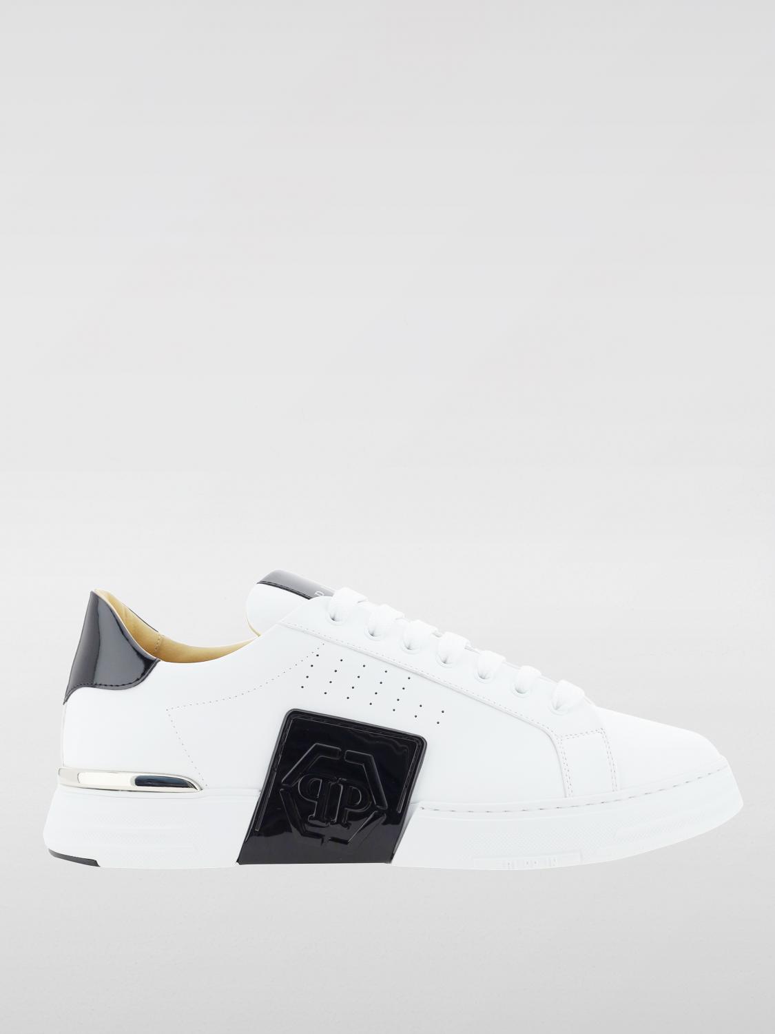 Shop Philipp Plein Sneakers  Men Color White In Weiss