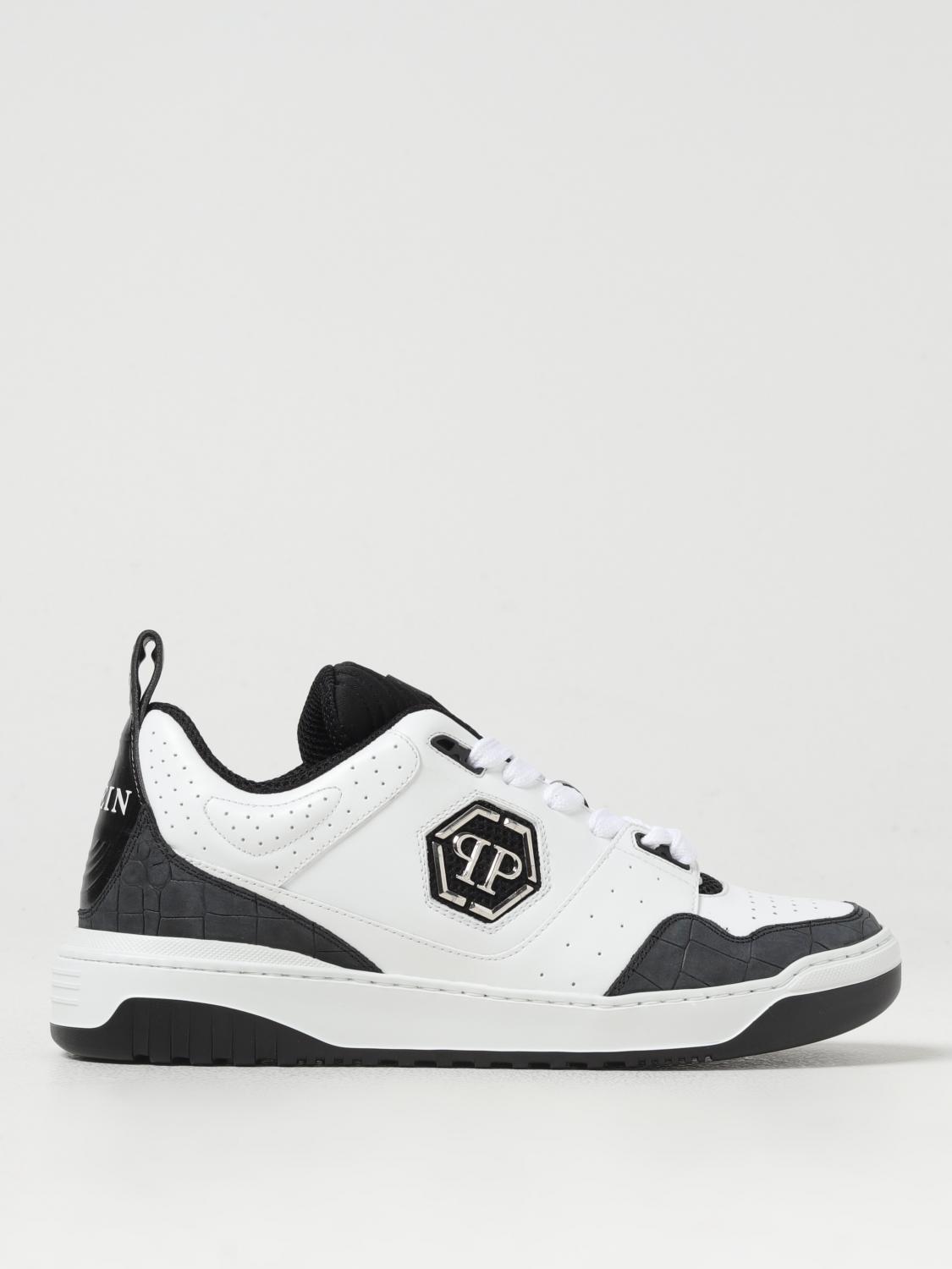 Shop Philipp Plein Sneakers  Men Color White In Weiss