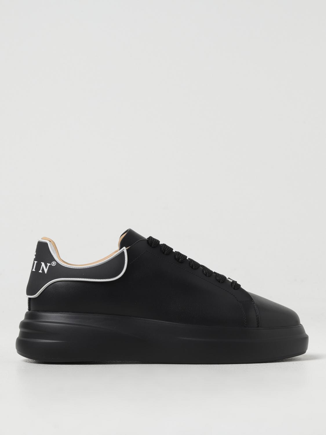 Shop Philipp Plein Sneakers  Men Color Black In Schwarz