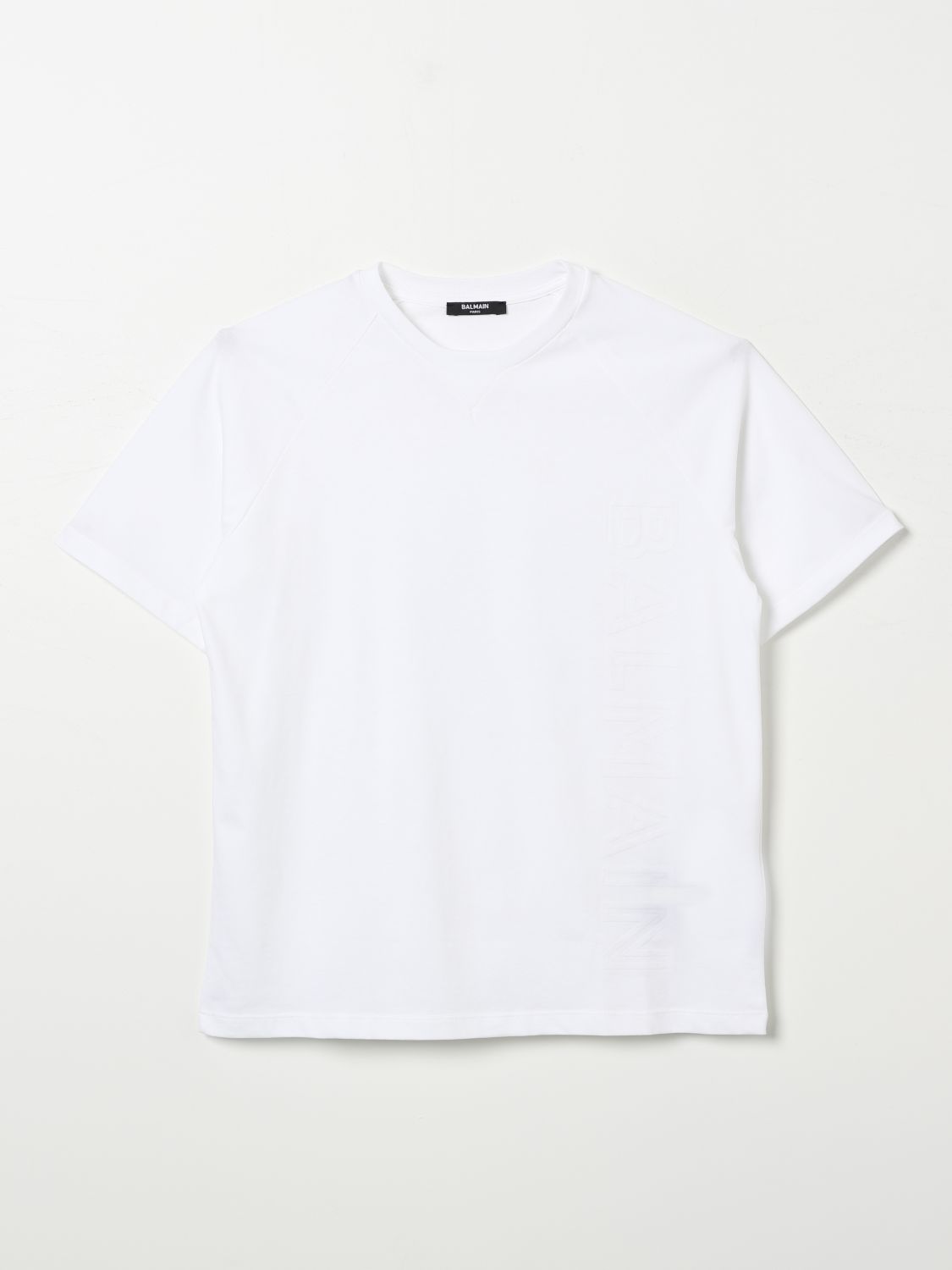 Balmain T-shirt  Kids Color White In Weiss