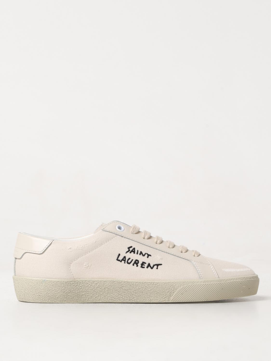 Saint Laurent Sneakers Woman In Weiss