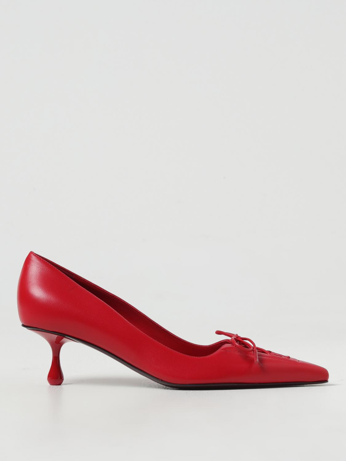 Shop Jimmy Choo Pumps  Woman Color Red In Rot