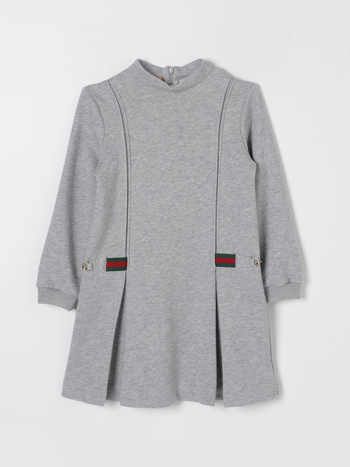 Gucci Dress  Kids Color Grey In Gray