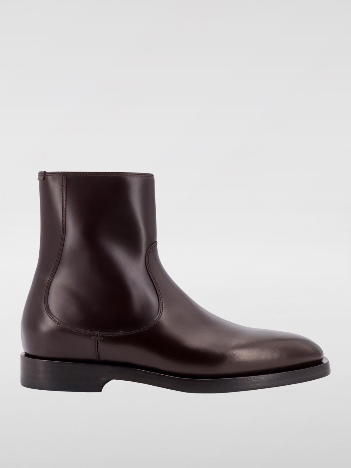 Shop Brunello Cucinelli Boots  Men Color Brown In Braun