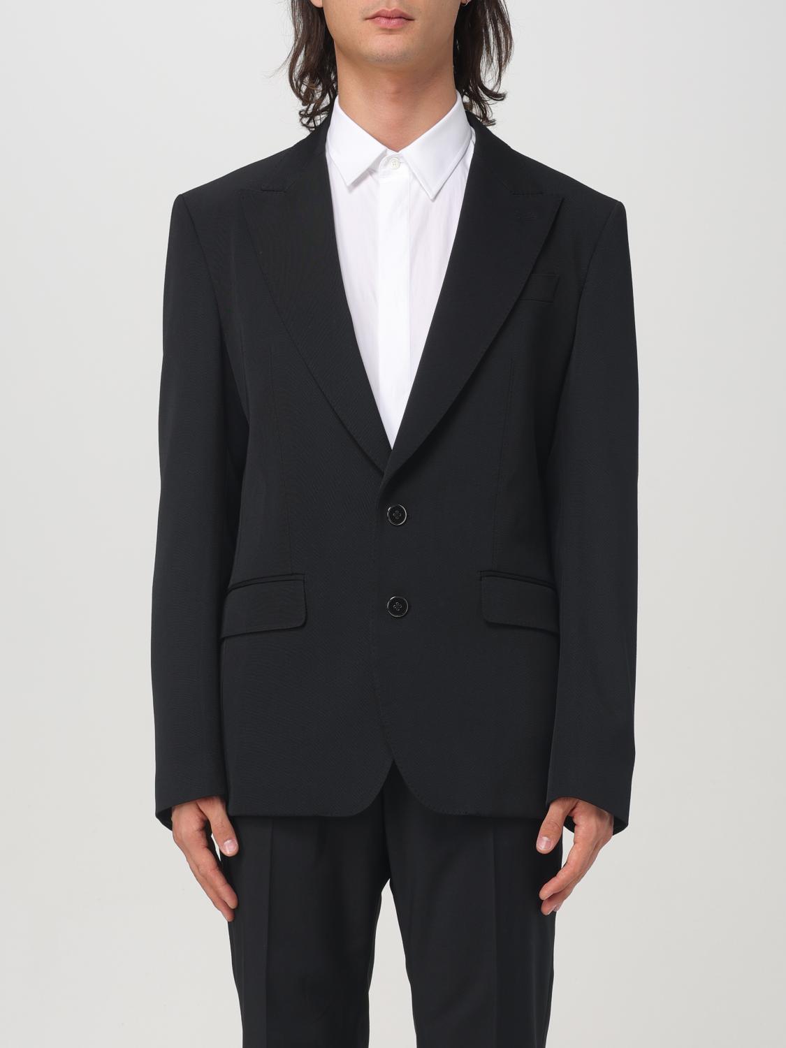 Dolce & Gabbana Blazer  Men Color Black In Schwarz