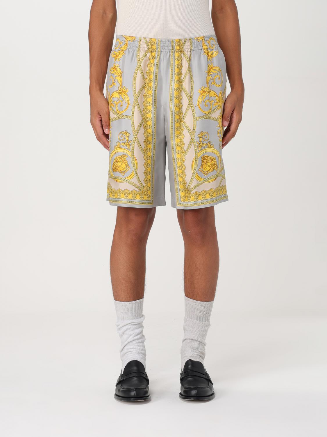 Shop Versace Short  Men Color Gold