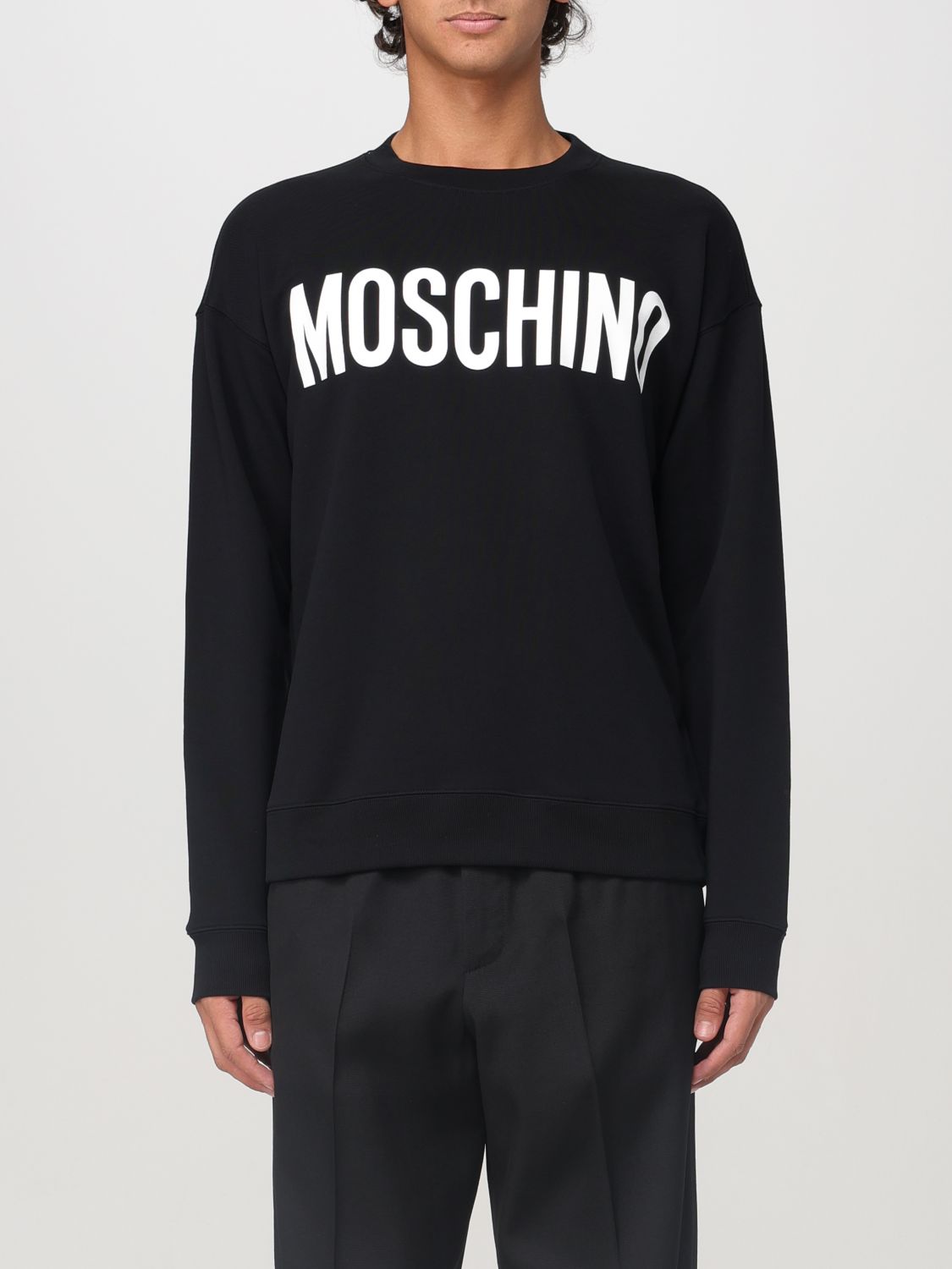 Shop Moschino Couture Sweater  Men Color Black In Schwarz