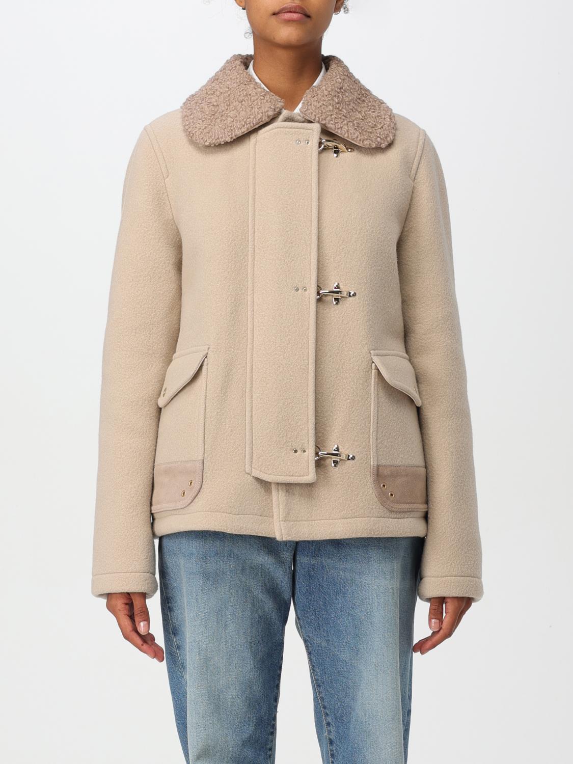 Shop Fay Coat  Woman Color Beige