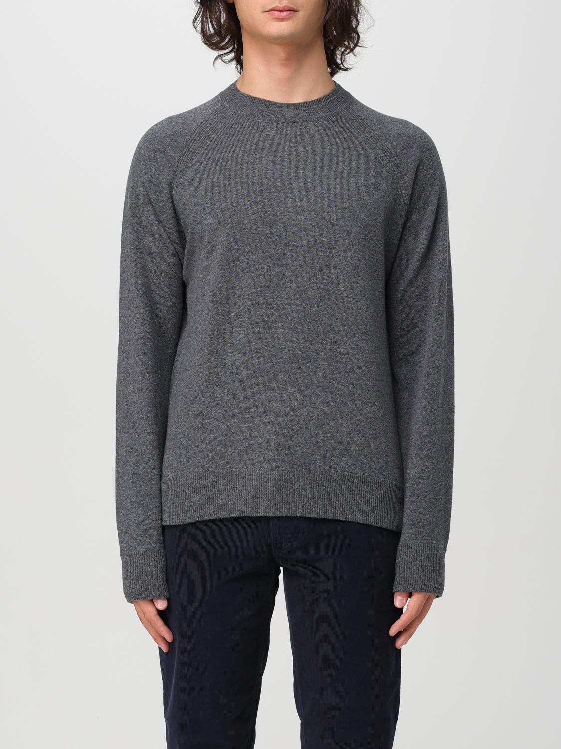 Shop Paolo Pecora Sweater  Men Color Grey In Grau