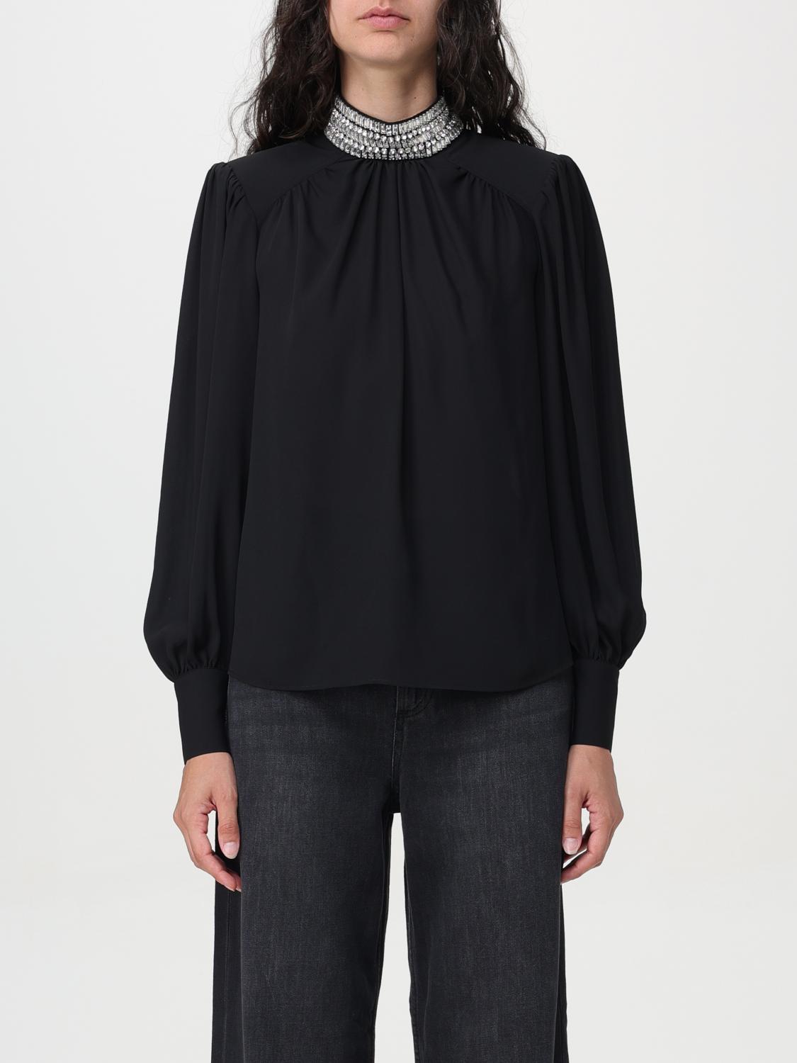 Shop Liu •jo Top Liu Jo Woman Color Black In Schwarz