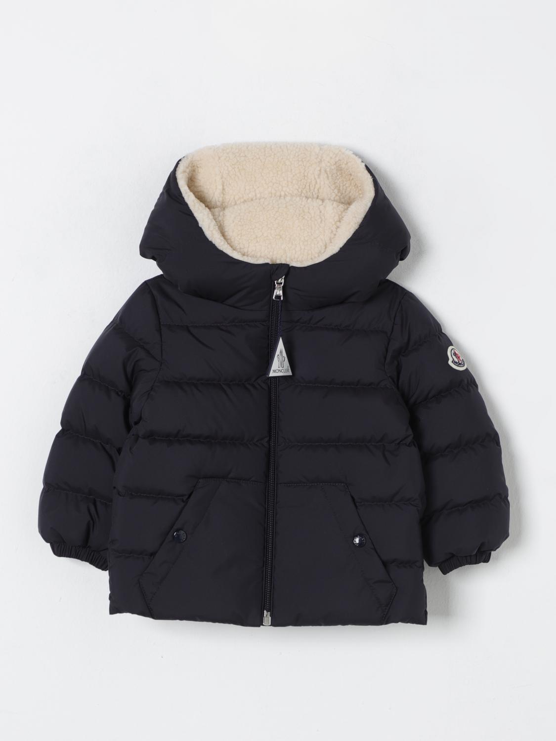 Shop Moncler Jacket  Kids Color Blue