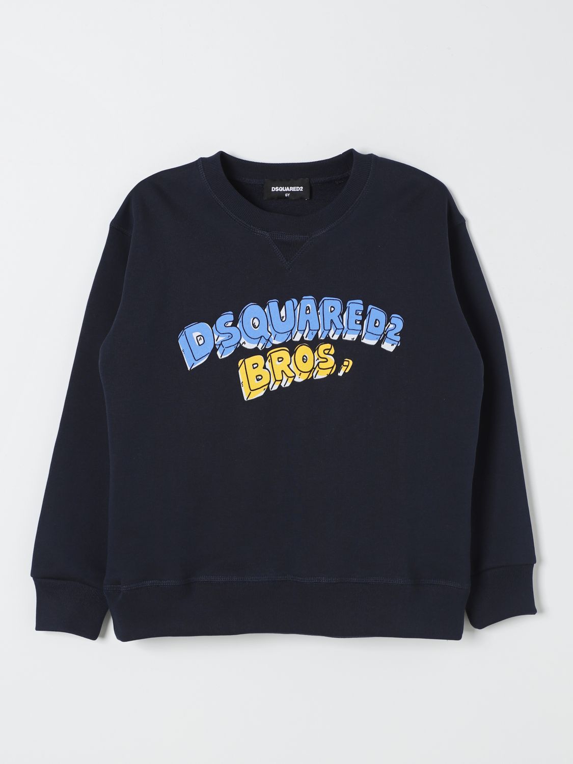 Shop Dsquared2 Sweater  Kids Color Blue In Blau