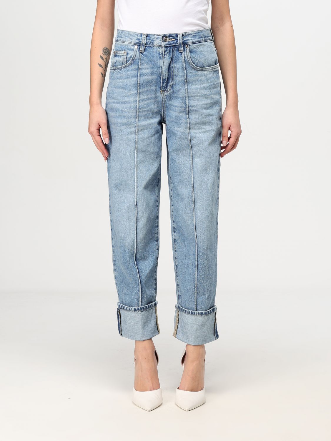 LIU •JO JEANS LIU JO WOMAN COLOR BLUE F94054009