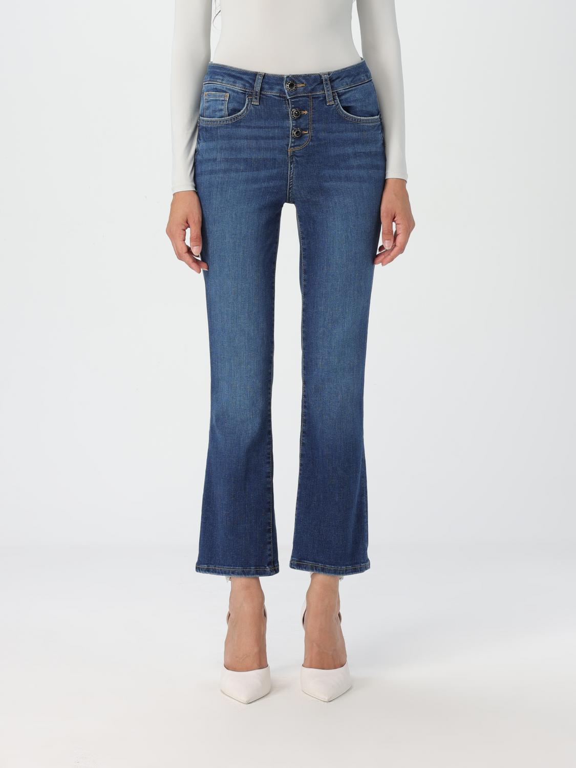 Shop Liu •jo Jeans Liu Jo Woman Color Denim