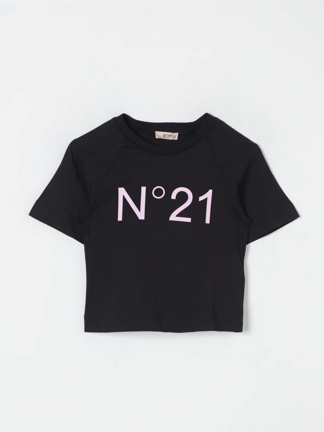 Shop N°21 T-shirt N° 21 Kids Color Black In Schwarz