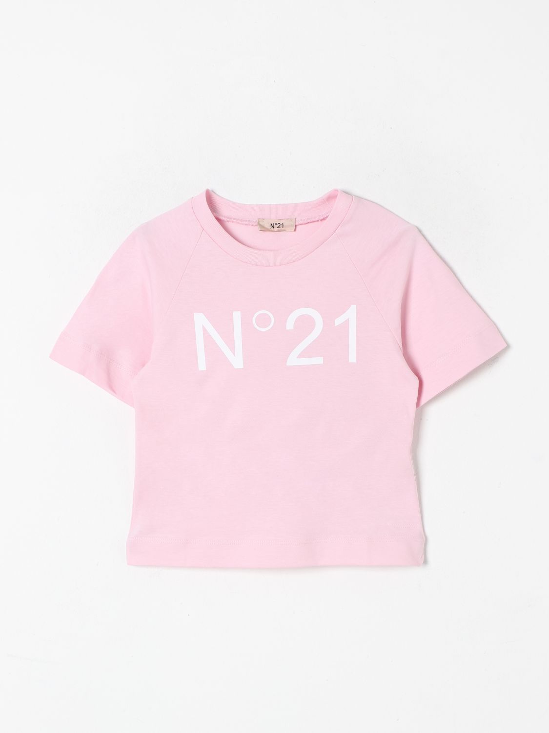 N°21 T-SHIRT N° 21 KIDS COLOR PINK F94080010