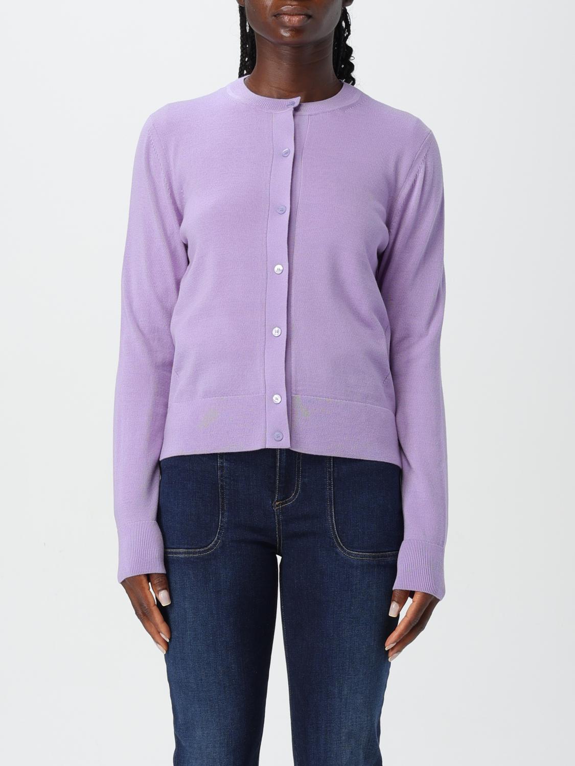Hugo Boss Sweater Boss Woman Color Violet In Violett