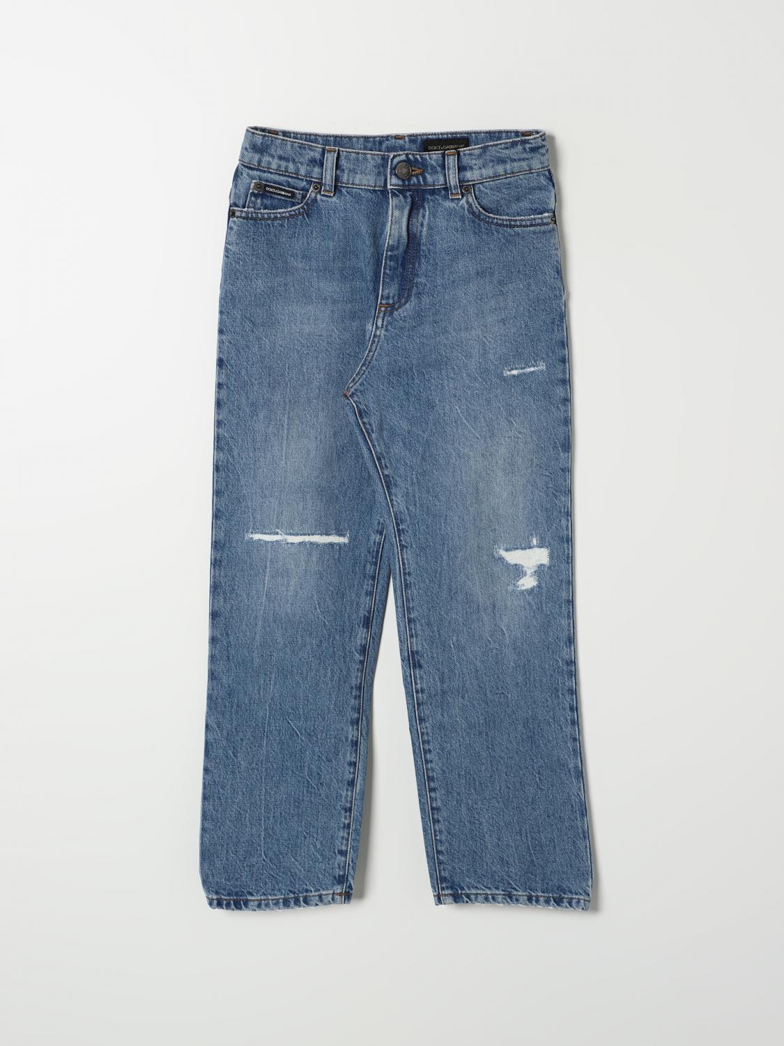 Dolce & Gabbana Jeans Kids Color Denim In Denim