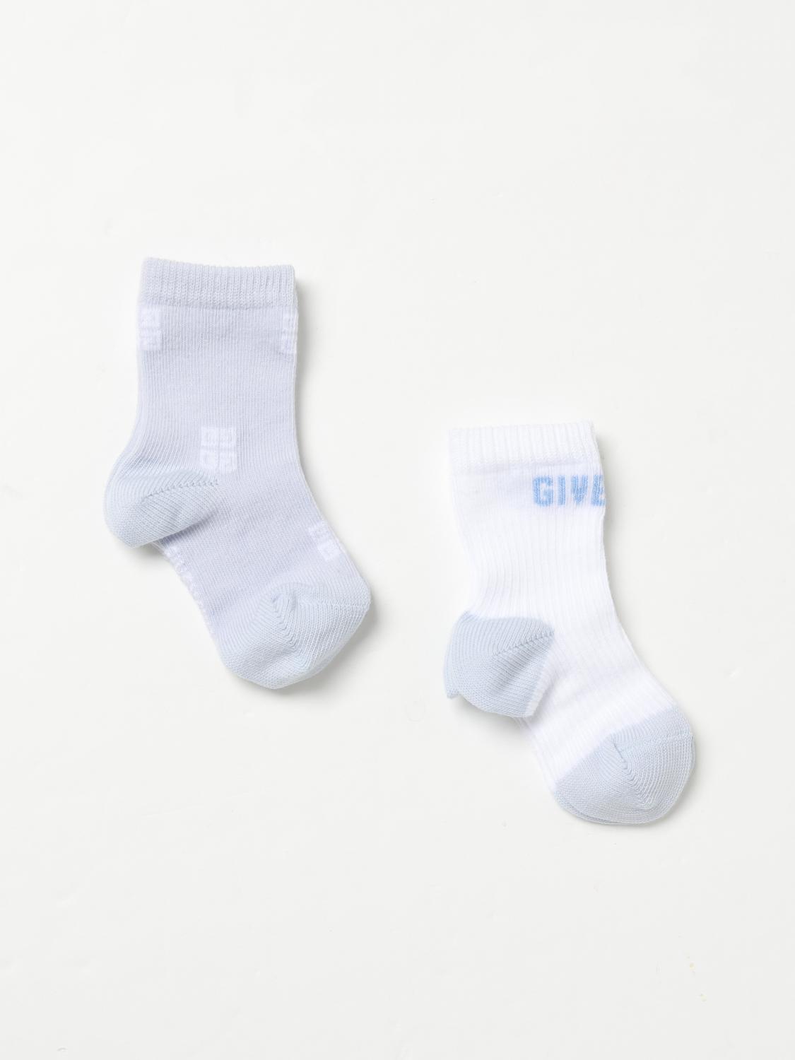 Shop Givenchy Socks Baby  Kids Color Gnawed Blue