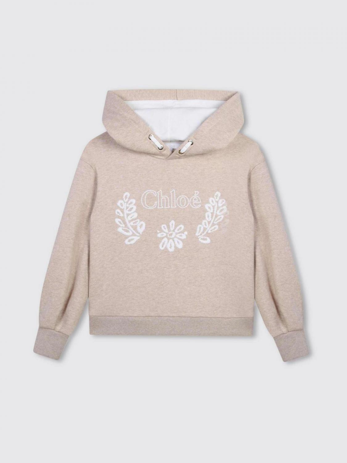 Shop Chloé Sweater  Kids Color Beige