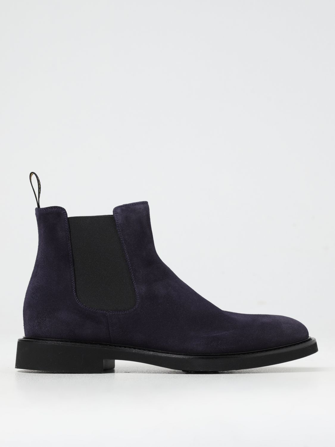 Shop Doucal's Boots  Men Color Blue In Blau