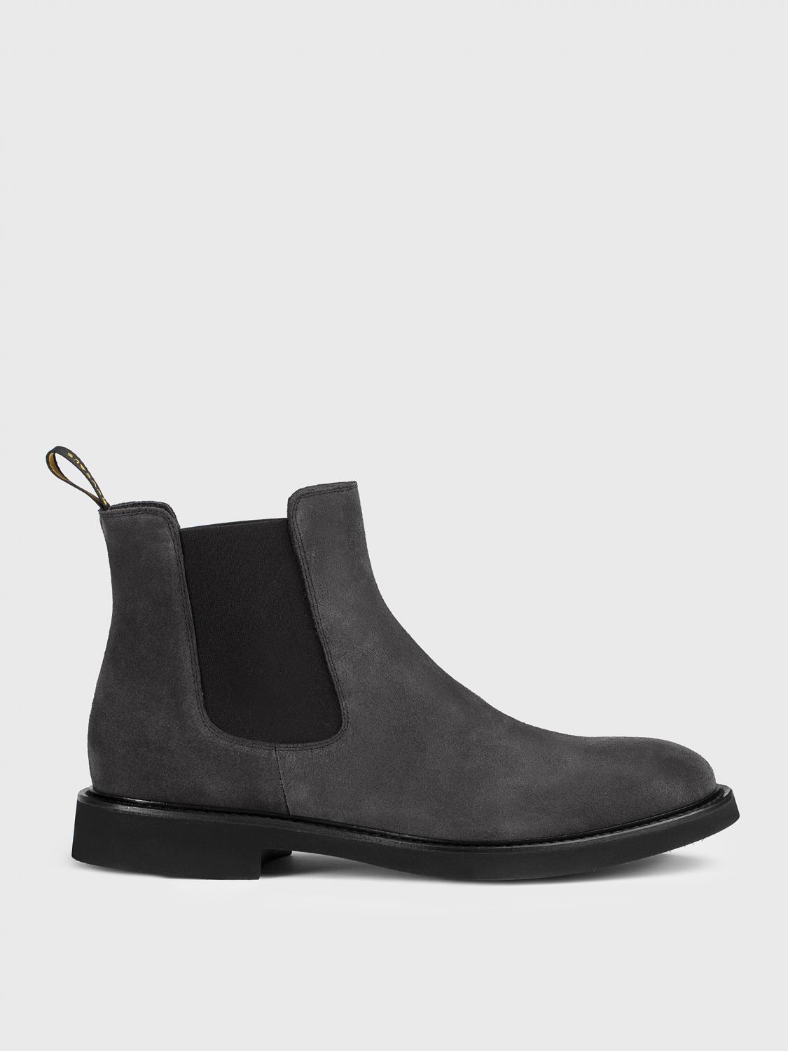 Doucal's Boots  Men Color Charcoal In Charcoal