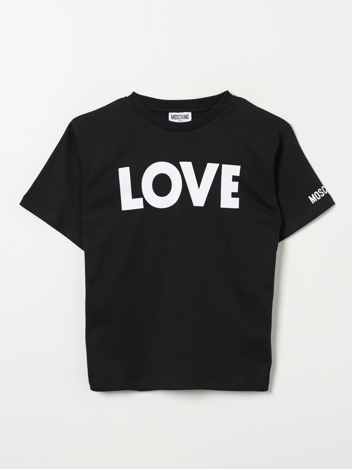 Moschino T-shirt  Kids Color Black In Schwarz