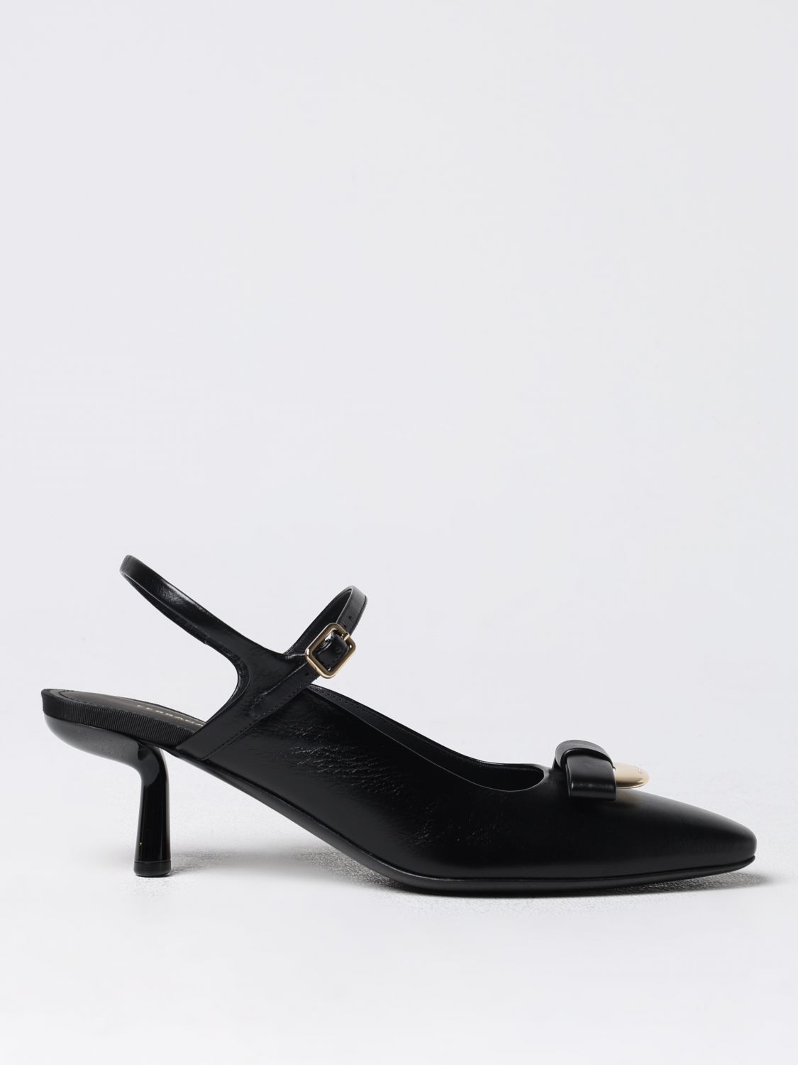 Shop Ferragamo Shoes  Woman Color Black In Schwarz