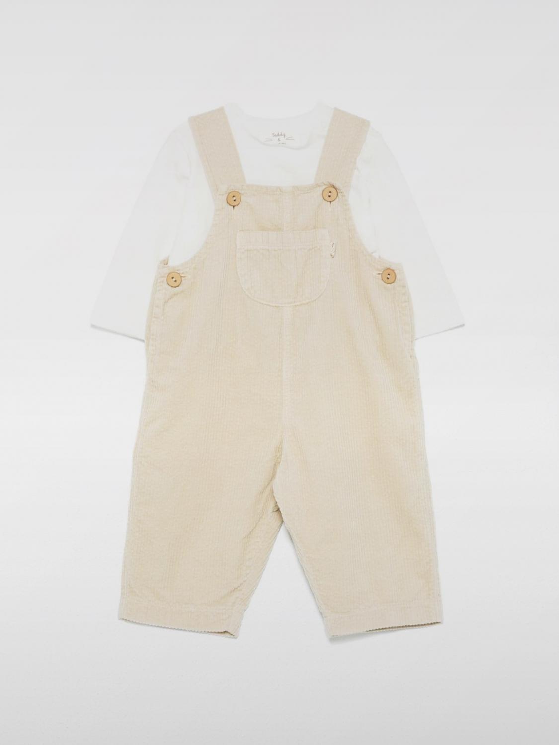 Shop Teddy & Minou Jumpsuit  Kids Color Beige