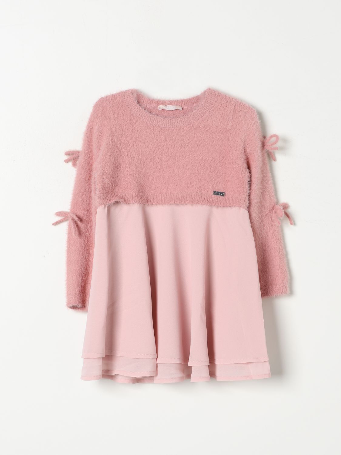 Shop Liu •jo Dress Liu Jo Kids Color Pink