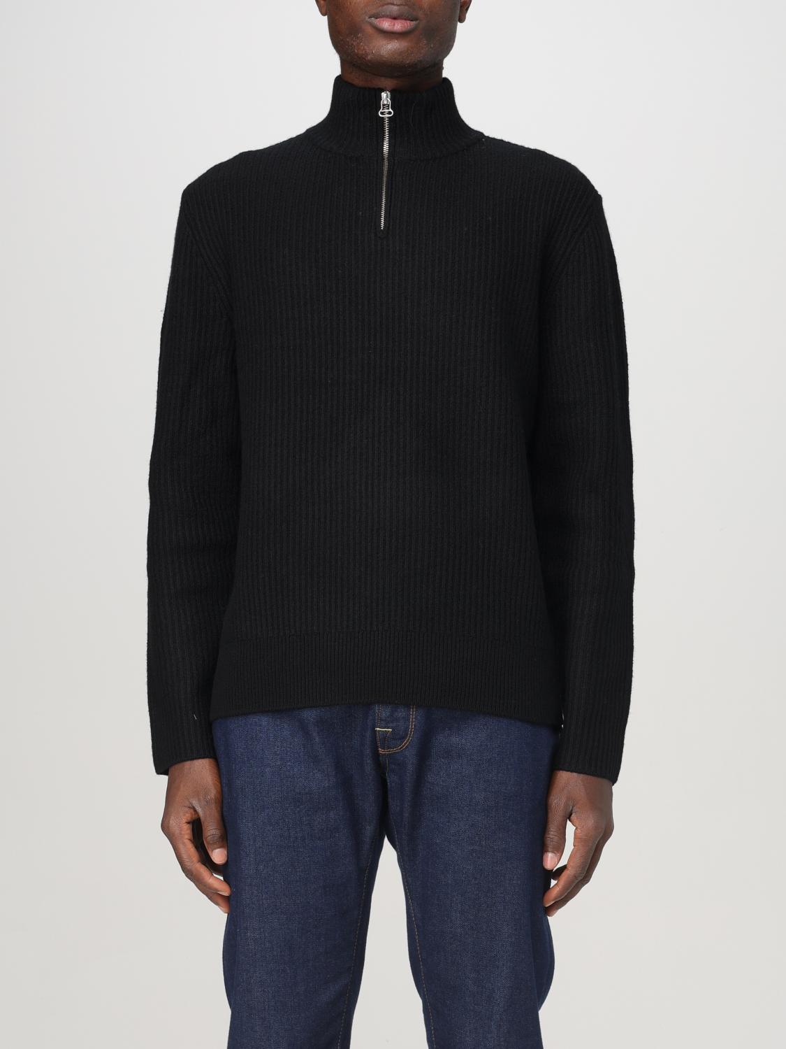 Shop Apc Sweater A.p.c. Men Color Black In Schwarz