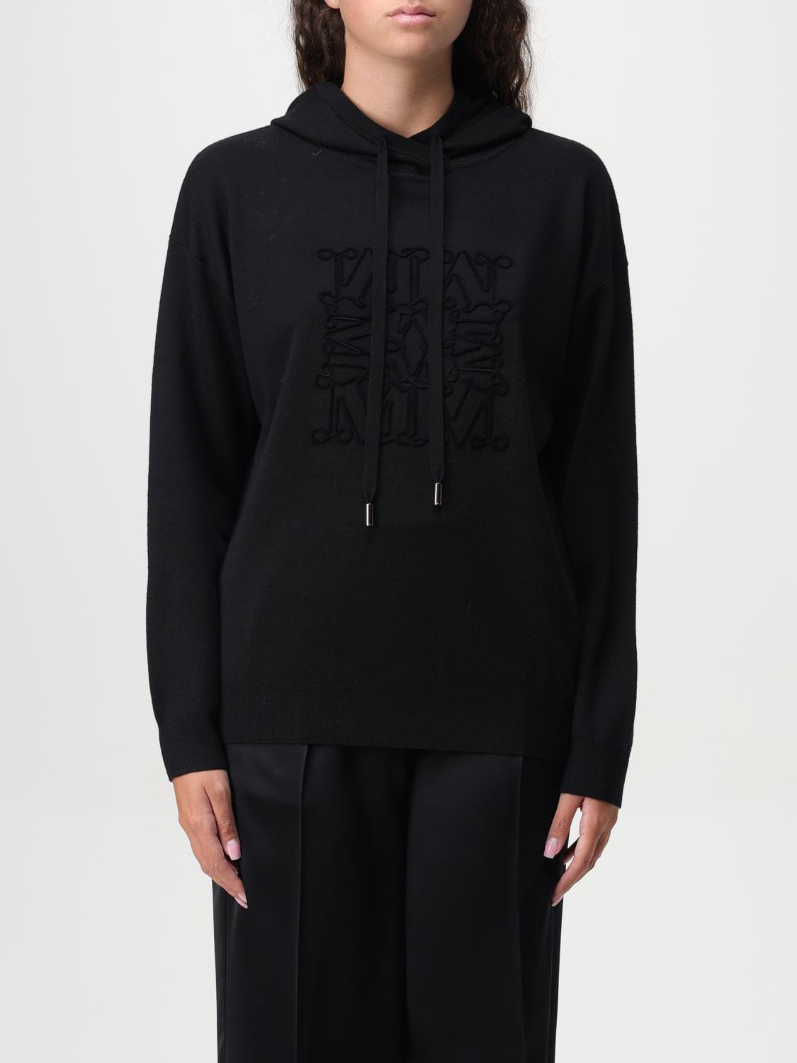 Shop Max Mara Sweatshirt  Woman Color Black