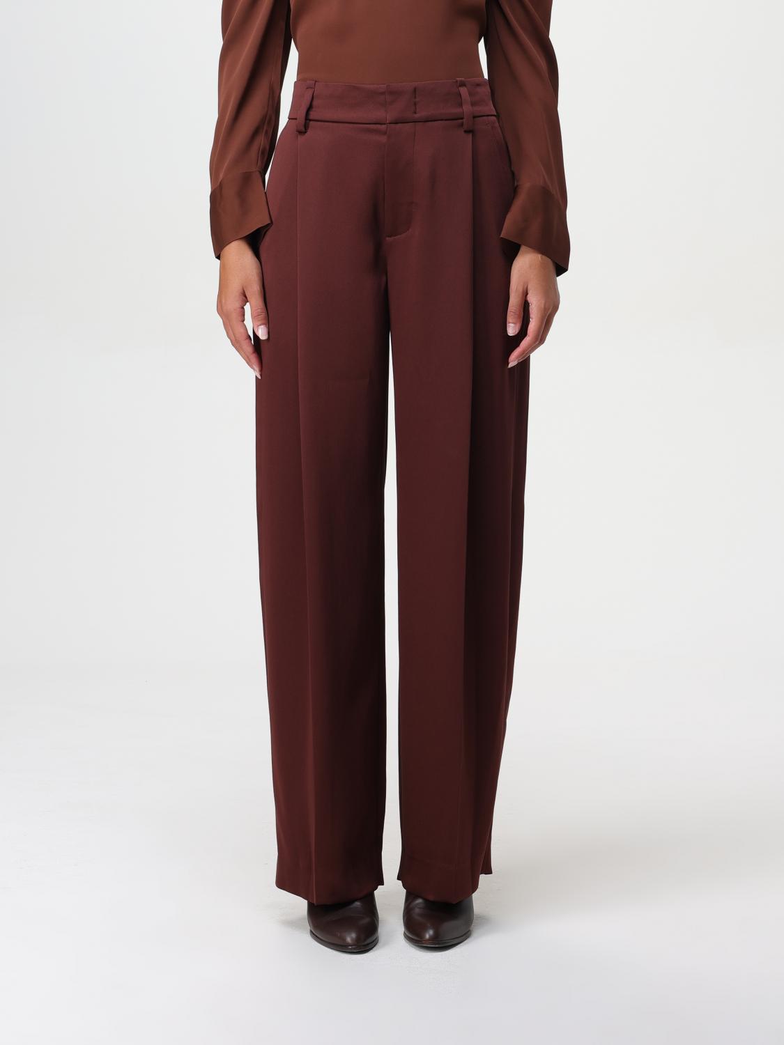 Shop Vince Pants  Woman Color Burnt