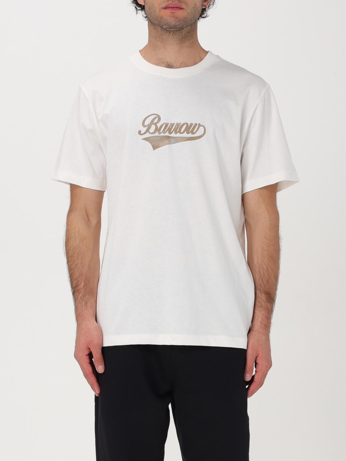 Shop Barrow T-shirt  Men Color White In Weiss