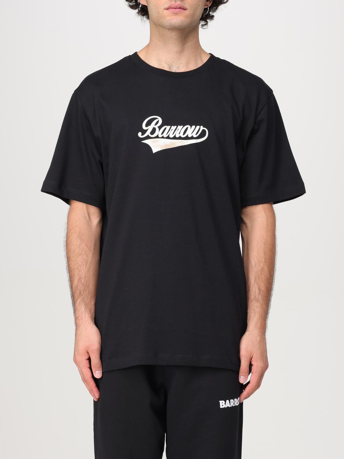 Shop Barrow T-shirt  Men Color Black In Schwarz