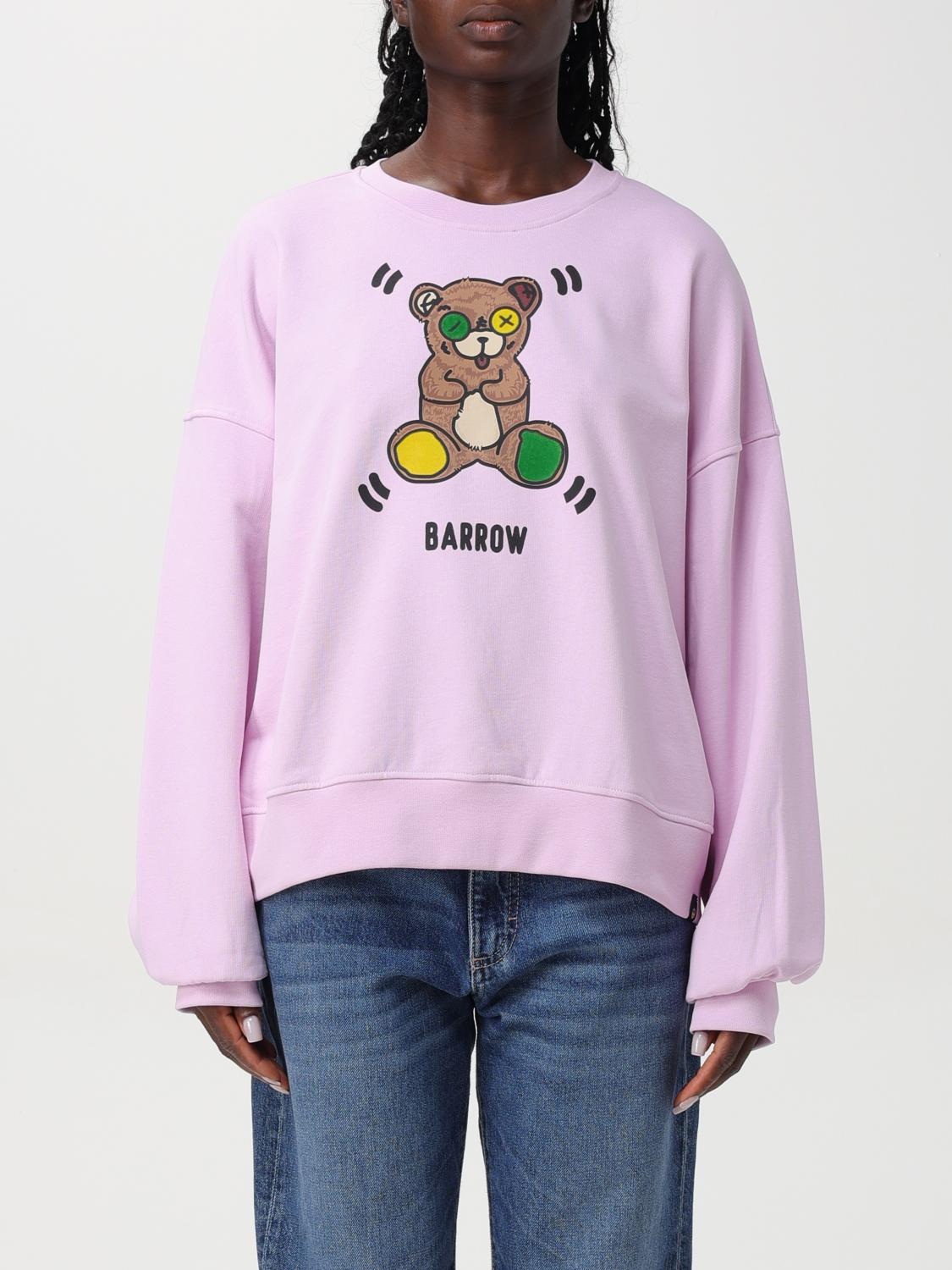 Shop Barrow Sweatshirt  Woman Color Pink In 粉色