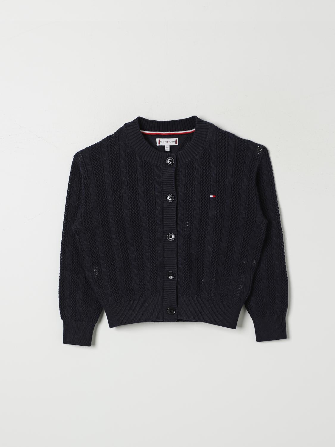 Tommy Hilfiger Sweater Kids Color Blue In Blau