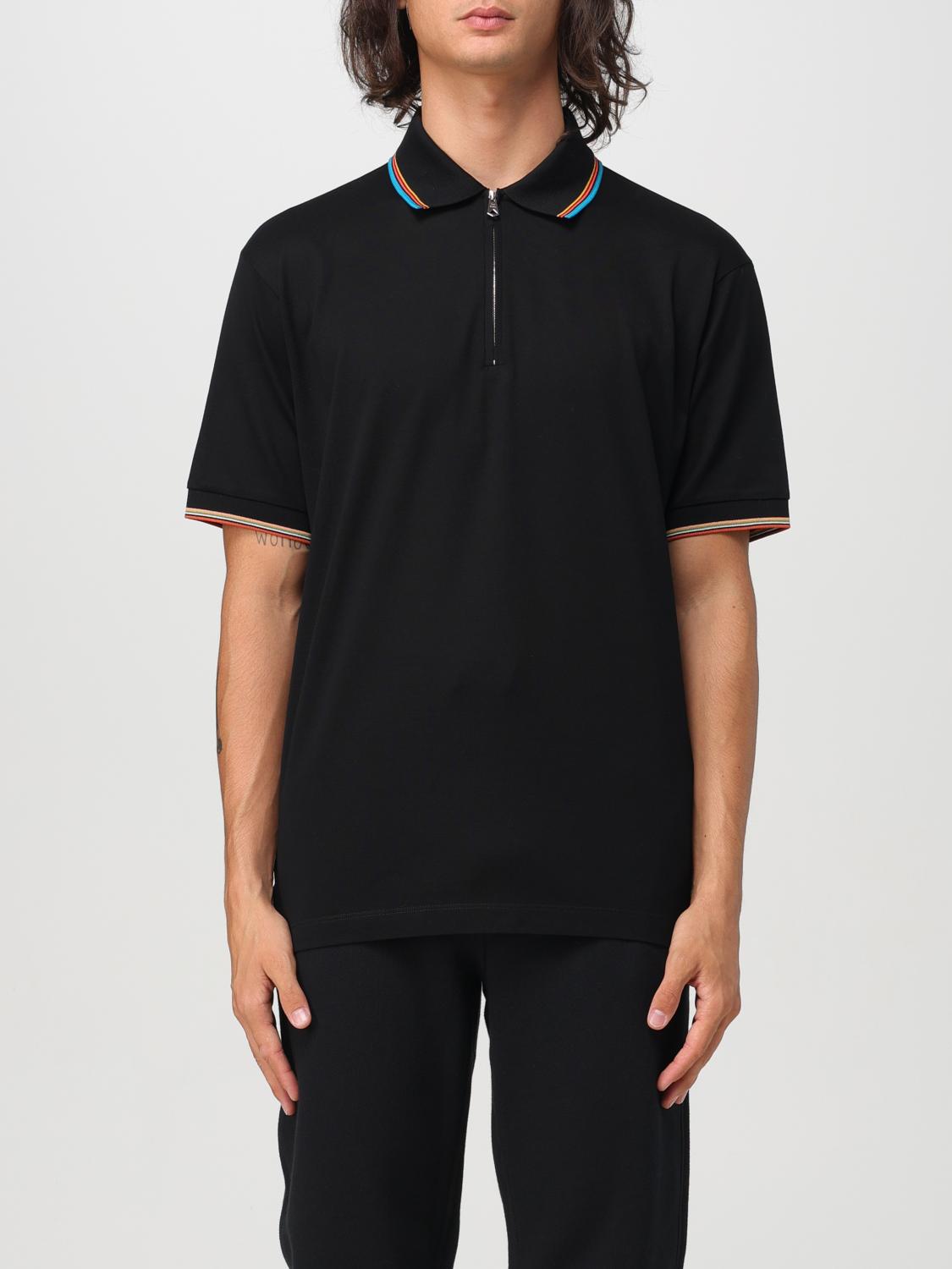 Polo Shirt PAUL SMITH Men color Black