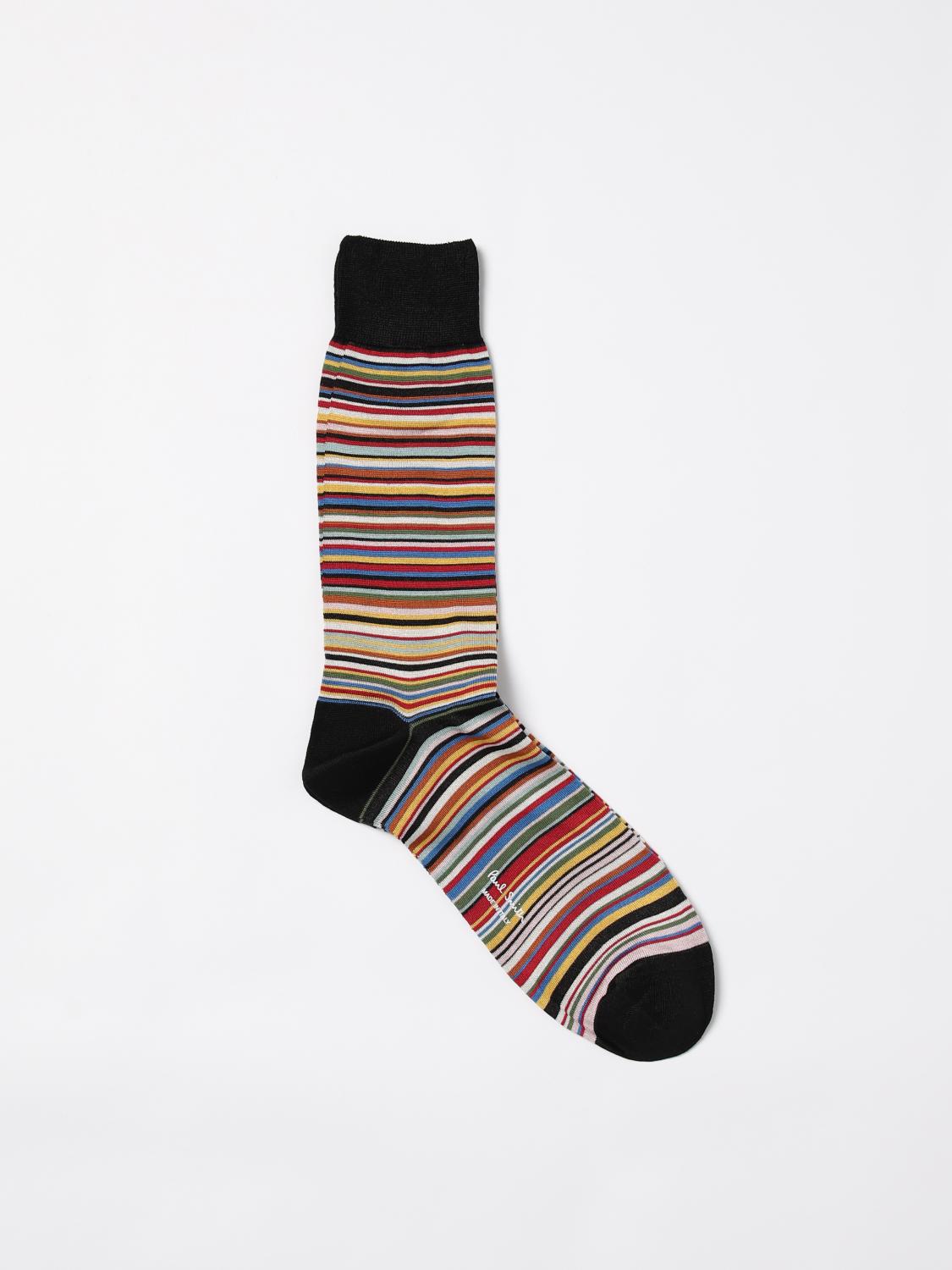 Paul Smith Chaussette Signature Stripe En Coton In Multicolor