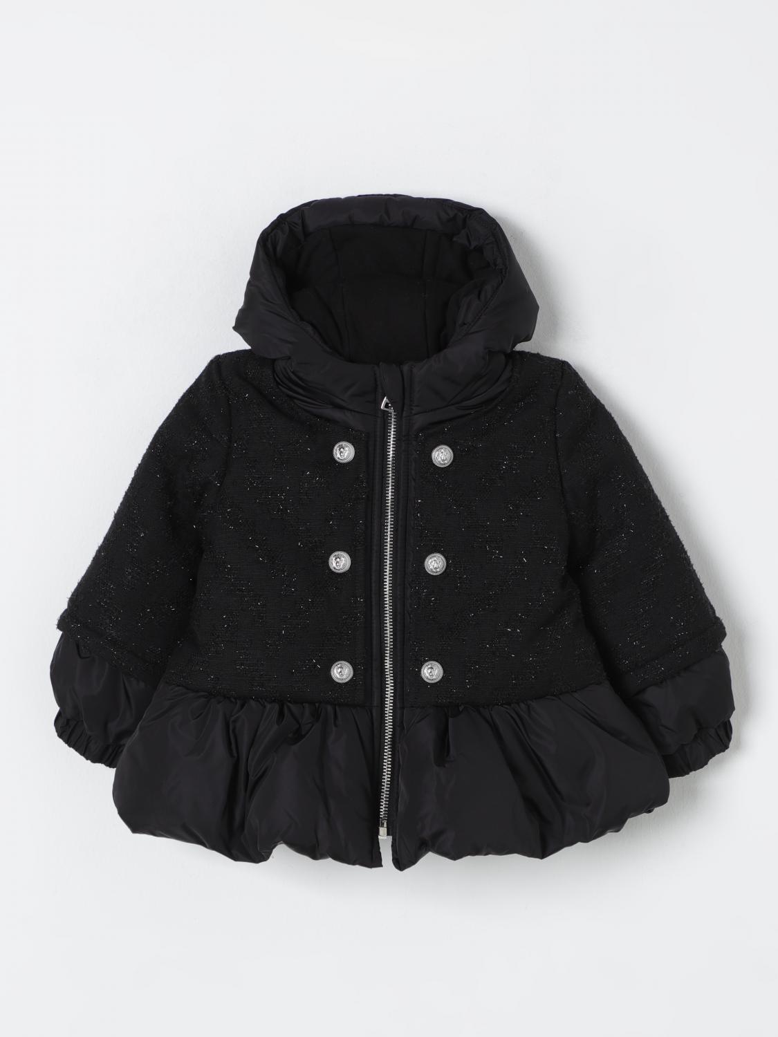 Balmain Jacket Kids Color Black In Black