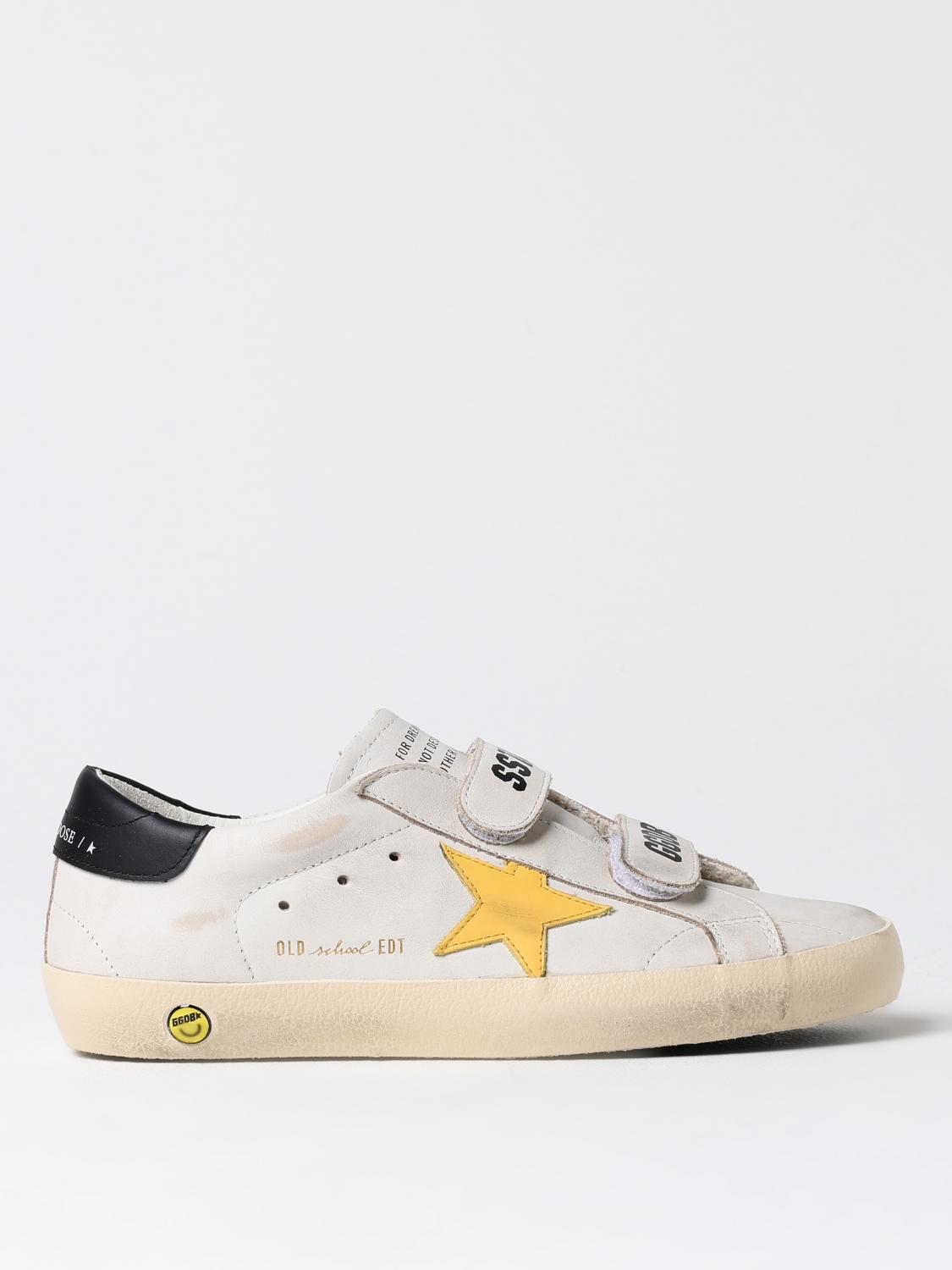 Shop Golden Goose Sneakers  Kids Color White In Weiss