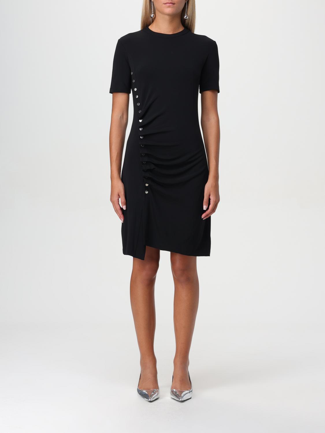 Shop Rabanne Dress  Woman Color Black