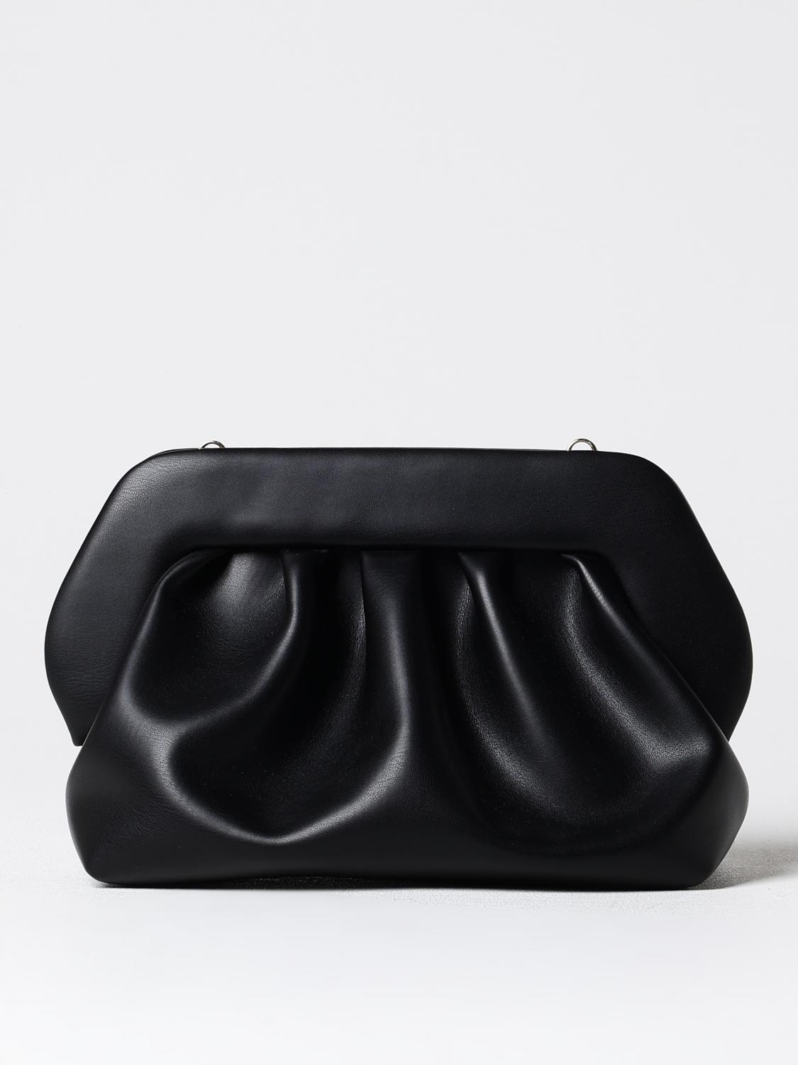 Themoirè Clutch  Woman Color Black In Black