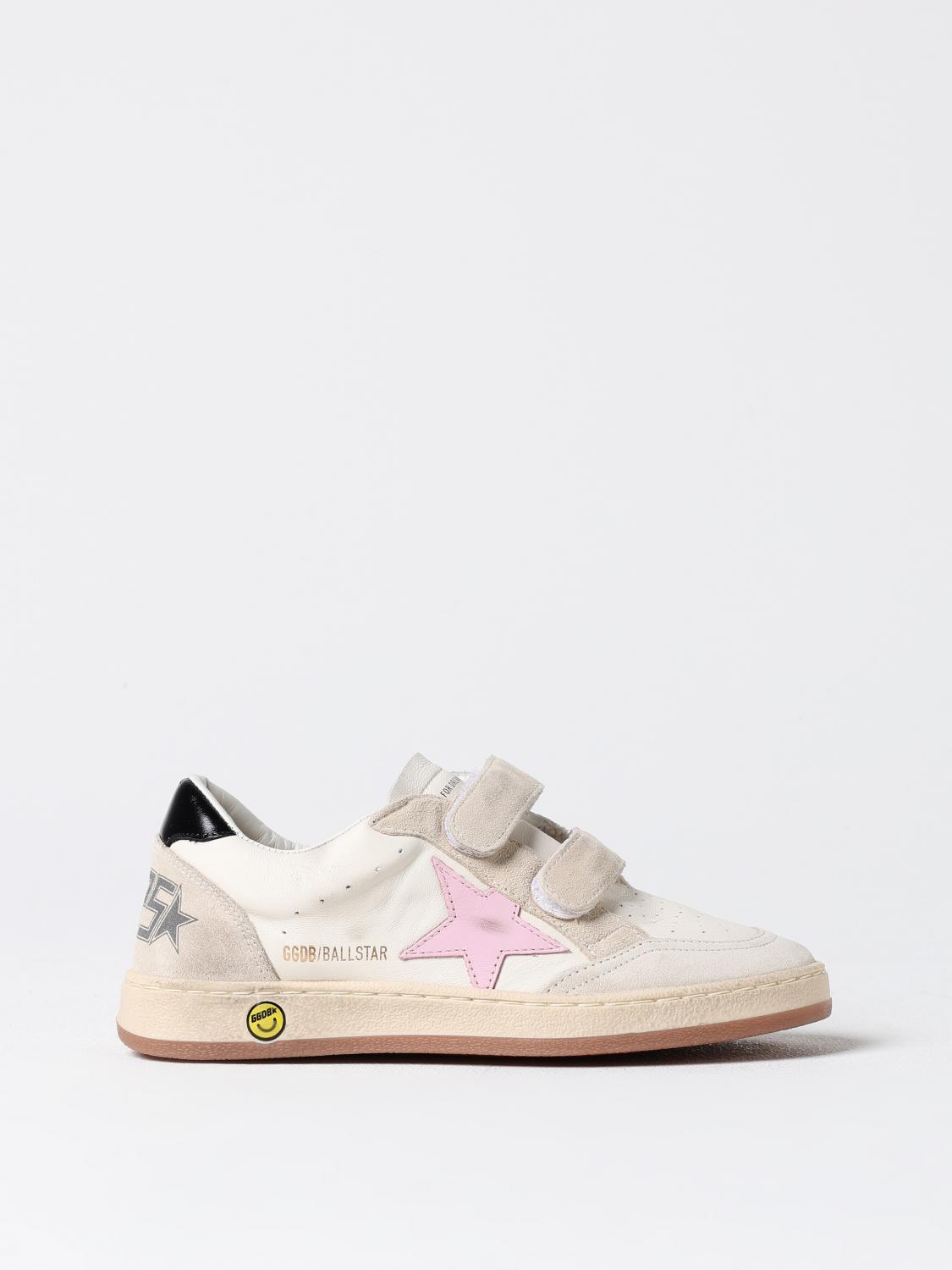 Shop Golden Goose Sneakers  Kids Color White In Weiss