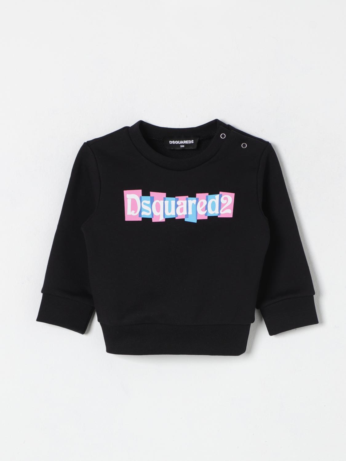 Shop Dsquared2 Sweater  Kids Color Black In Schwarz